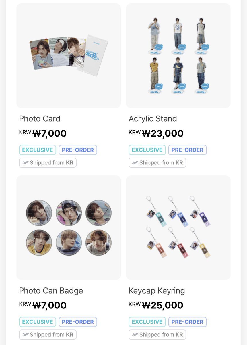 every42_store's tweet photo. Pre order TWS:
แบ่งจ่าย 2 รอบ 
รอบแรก ค่าสินค้าราคาวอน x เรท 0.027
รอบ 2 ค่าส่งเรือ 🚢 แอร์ ✈️ คิดน้ำหนักตามจริง
📮 ค่าส่งในไทยเริ่มต้น 50 บาท 
#ตลาดนัดทูอัส #ตลาดนัดTWS https://t.co/Tc0jsH2csa
