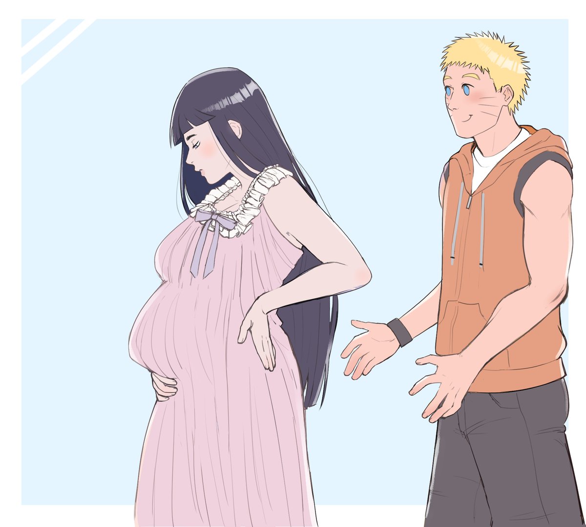 PinkMokkart's tweet photo. #Naruhina🫶 https://t.co/hmg5xfkSKy