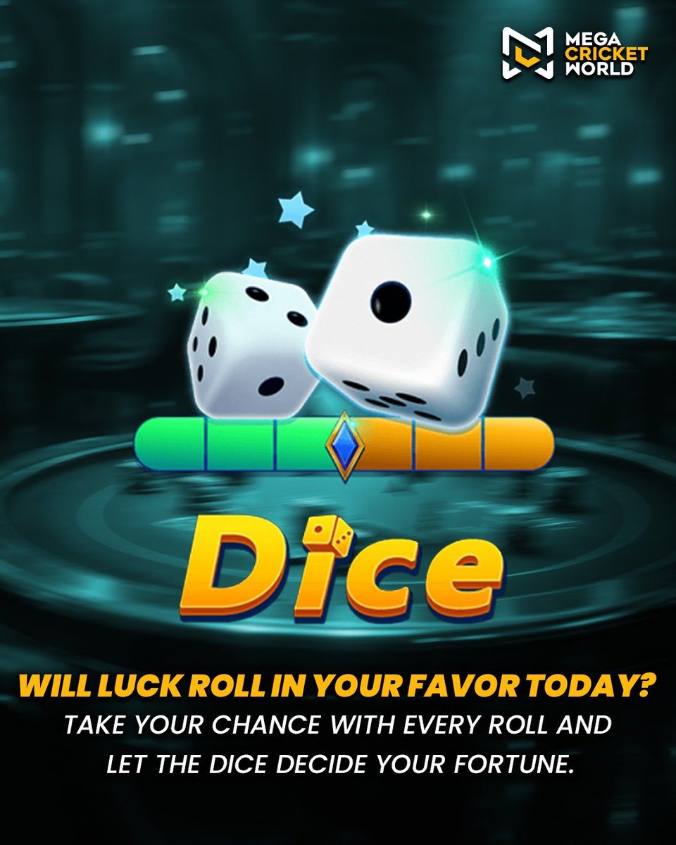 mcworldsocial's tweet photo. 🎲 Every roll brings a new opportunity! Will luck be on your side today? Take your chance, enjoy the excitement, and let the dice decide where your next adventure leads. Ready to roll? 🎯
https://t.co/kCKXnTKDOl
#MegaCricketWorld #DiceGame #GamingFun #RollTheDice https://t.co/PxJ2RKSKJd