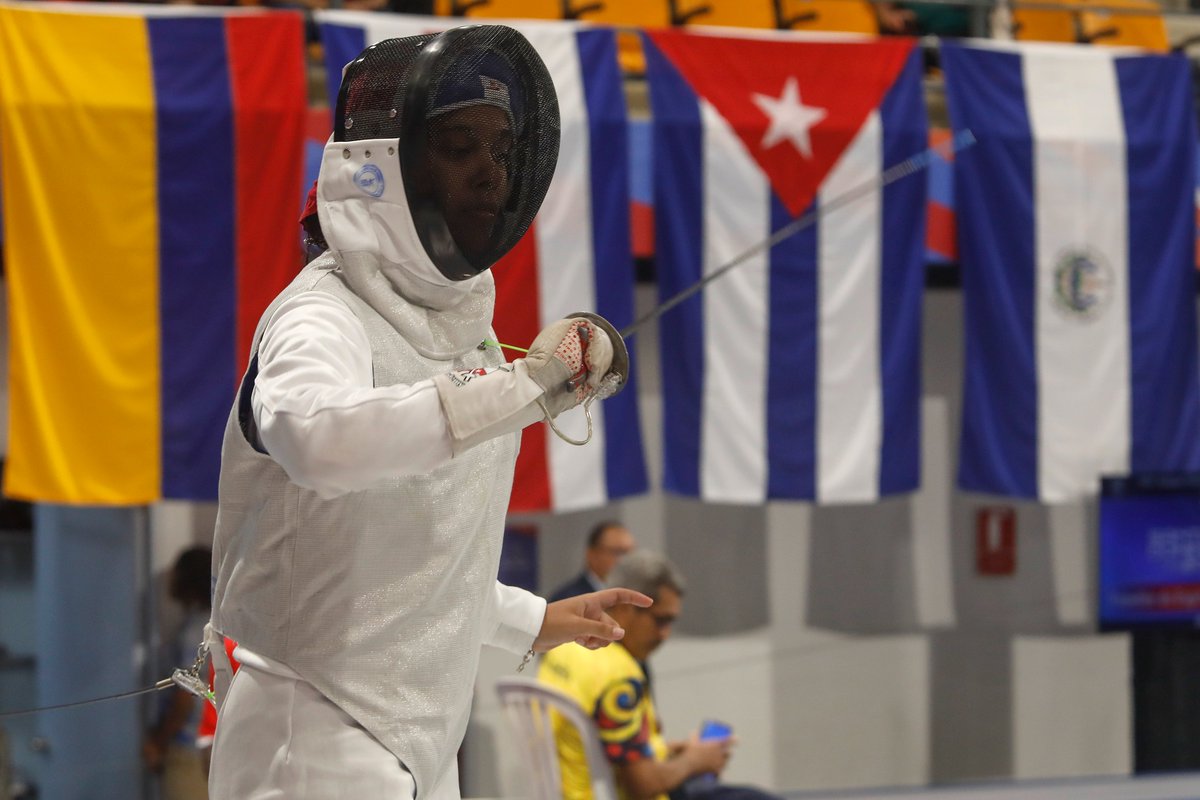 jit_digital's tweet photo. #Cuba en los JJCC #SantoDomingo2026
#esgrima: Postales de la actuación de las cubanas Arays Cordero y Melissa Pérez en los combates del #florete en los XXV Juegos Centroamericanos y del Caribe.
#DeporteCubano #InderCuba65
#VeranoConMiGente #SiempreXCuba https://t.co/OvZlhJ0mr6
