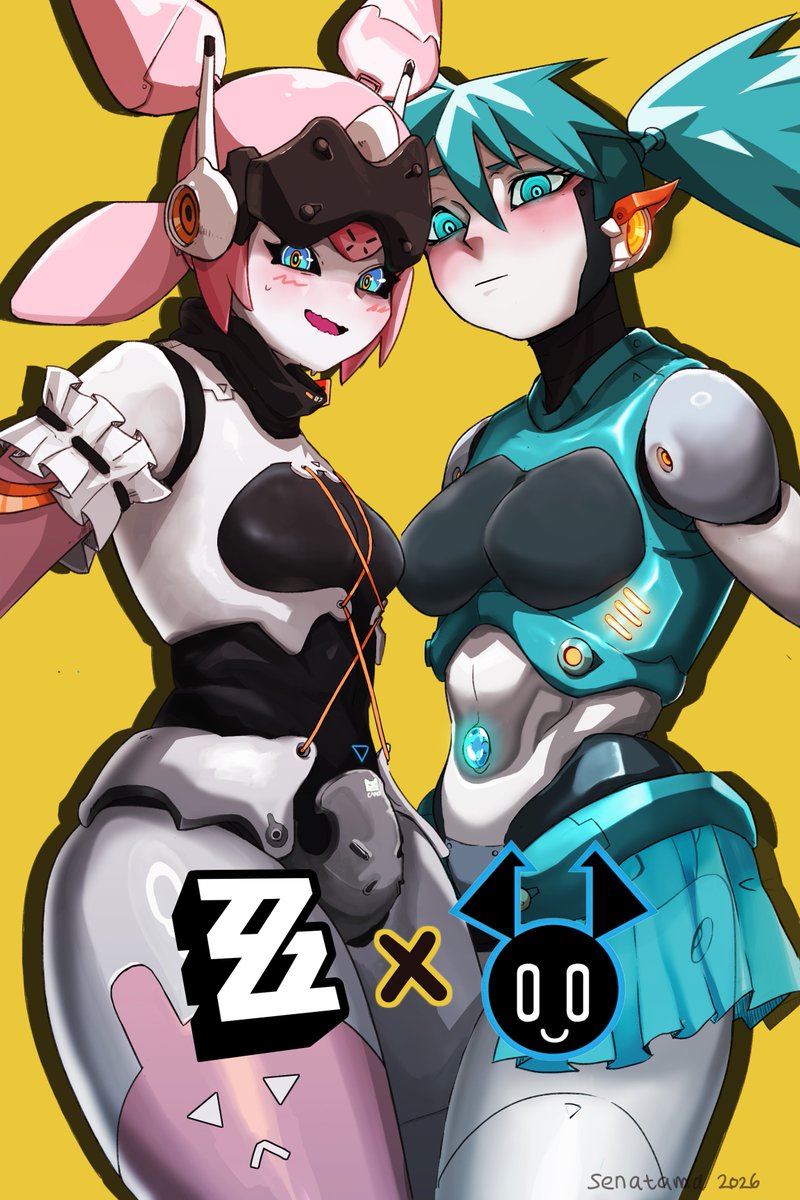 AljiGelar's tweet photo. I got challenge from my friend to draw character from Mihoyo . So I chose Aria from zzz with company from another universe #zenlesszonezerocharacters #zenlesszonezero #ゼンゼロ #digitalartㅤㅤㅤㅤ https://t.co/z2THGyEAsL