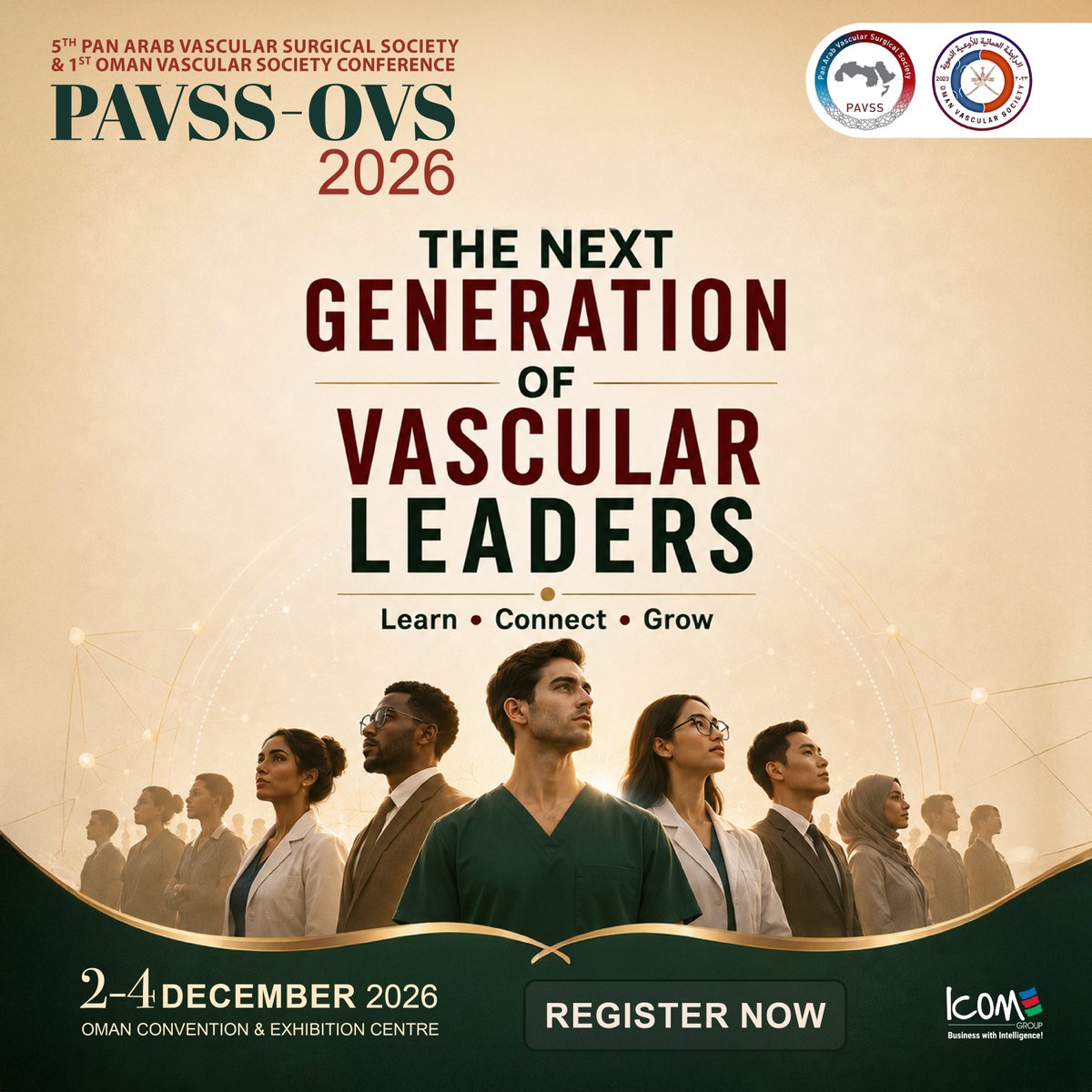 OVSociety1's tweet photo. The next generation of #vascular leaders starts here.
Fellows and residents are invited to #PAVSSOVS2026 to learn from regional and international experts, expand their network and advance their careers.

Register Now: https://t.co/ai9UvSItgN
Website: https://t.co/k7wq2P2TTk https://t.co/EuXx55dt2T