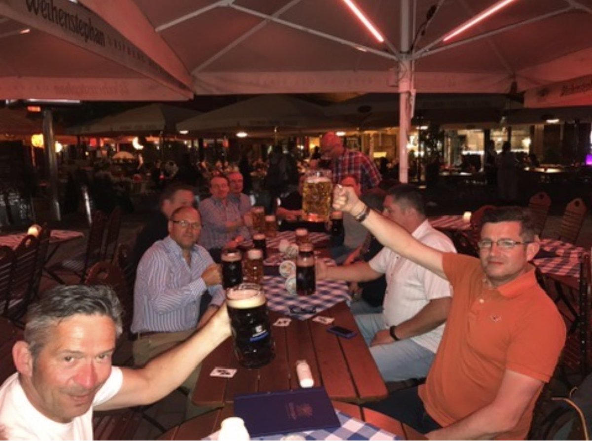 KieranMaguire's tweet photo. Why does football mean so much to fans?

It’s part of our culture. Every two weeks

The same pub
With the same mates
Sat around the same table
Telling the same jokes
Remembering the same incidents 
From the same matches
And the same unrepeatable stories
About the same nights out
And reminiscing about the same gigs, and the same albums, from the same bands
And planning the same trips 
To the same away grounds
Where we will sit in the same pubs

…until one of you isn’t there. 

When the message came through ‘Paul’s passed away’ my first reaction was ‘Who is Paul?’, the reply ‘Paul is Evil’

I knew him as Evil because that’s how he was introduced over 40 years ago. His nickname is Evil because he was the nicest guy amongst us. 

No agenda, no side, never complained, always positive, always modest, never trying to be the Alpha Male. 

All the wives and girlfriends loved him the most of the gang too, because he was always the one that would ask the right questions and be able to speak beyond the sport, music, drink conversations that so many male gatherings descend to. 

So today is his funeral, he is just 61, and we’ll raise a glass or two and celebrate us being lucky enough to have him as a mate. 

It will hit worse when it’s the first match of the season at @OfficialBHAFC as there’s a group of lads who are STH that all sit together, and one of those seats will be empty, and you’ll feel beyond crap. 

Football is the glue that binds us together, but it’s also the most important of the unimportant things in life, as friends, family and health mean so much more.

Rest In Peace Evil, we’ll be crying later today because we love you.