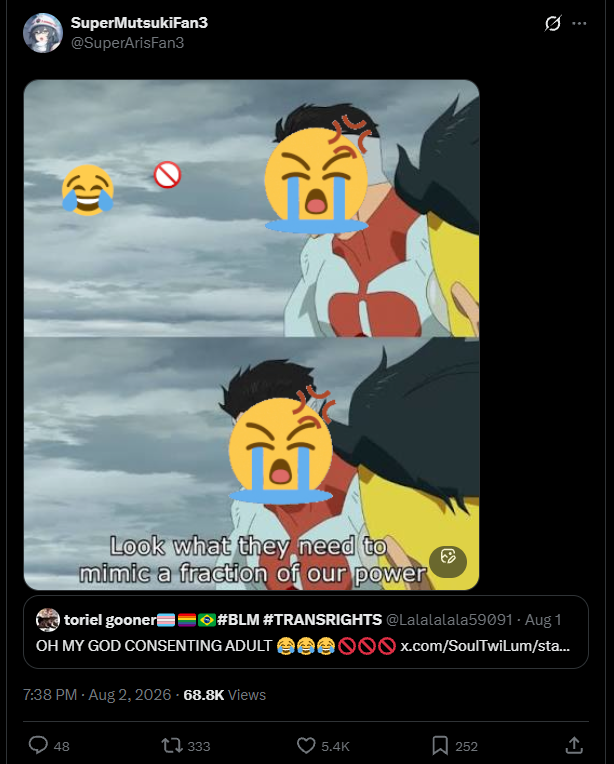 storkii_alt's tweet photo. niggas really out here flexing that they rubbed one off to a little child my nigga that is not a flex that is called being a pedophile https://t.co/Xc5AwL0it1