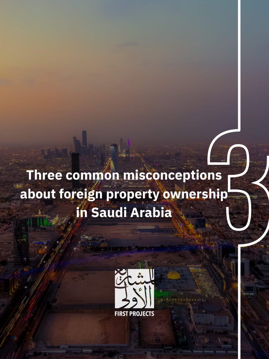 almashria's tweet photo. Three common misconceptions about foreign property ownership in Saudi Arabia
#first_projects #misconceptions #foreign_property #saudiarabia https://t.co/eCnJoZj2Q9