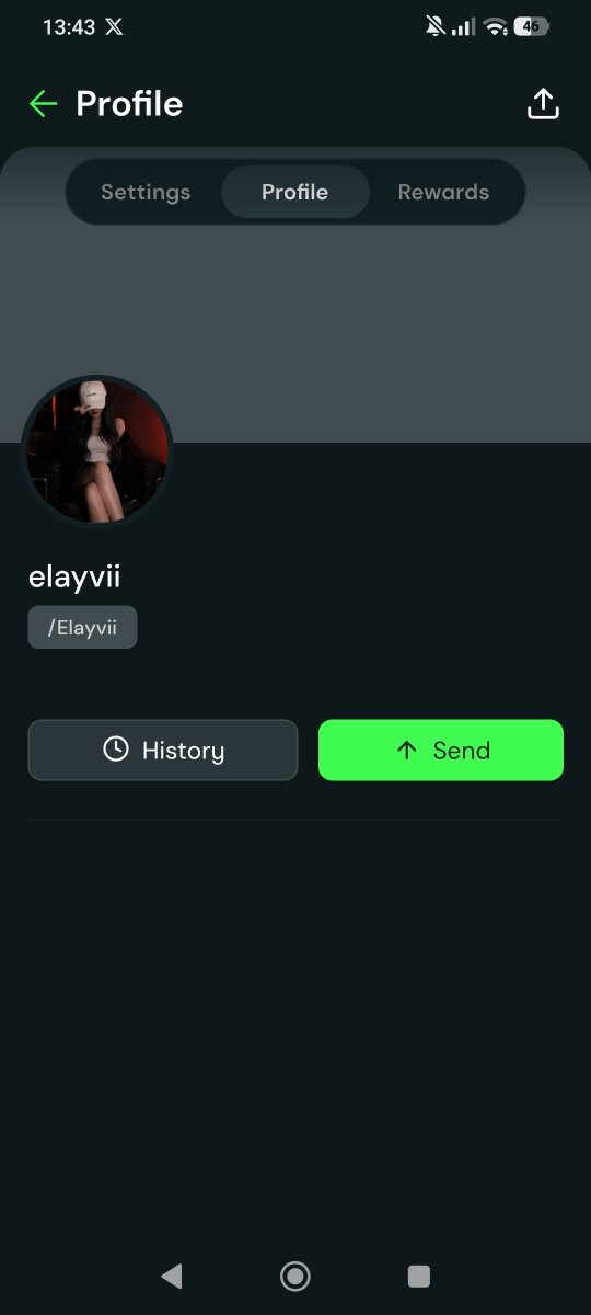 elayvii's tweet photo. Clean and ready! Let's go $SEND family 🤝💎 /send it https://t.co/CctijAdg7f