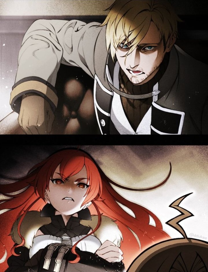 anime_versehq's tweet photo. Soldat doesn't hold back when it comes to Eris and honestly, he's earned the right not to. 🗣️💀

He was the one who watched Rudeus fall apart after Eris left. The drinking, the depression, even stopping him from trying to kill himself Soldat saw all of it up close.

And the worst part? Rudeus never even told Eris any of that. She had no idea how badly she broke him until Soldat brought it up years later.

She left to get stronger so she could protect him. That's noble, sure. But she forgot to tell him that and he spent years thinking he wasn't good enough.

So yeah, when Soldat talks about her like that, he's not being petty. He's speaking facts.