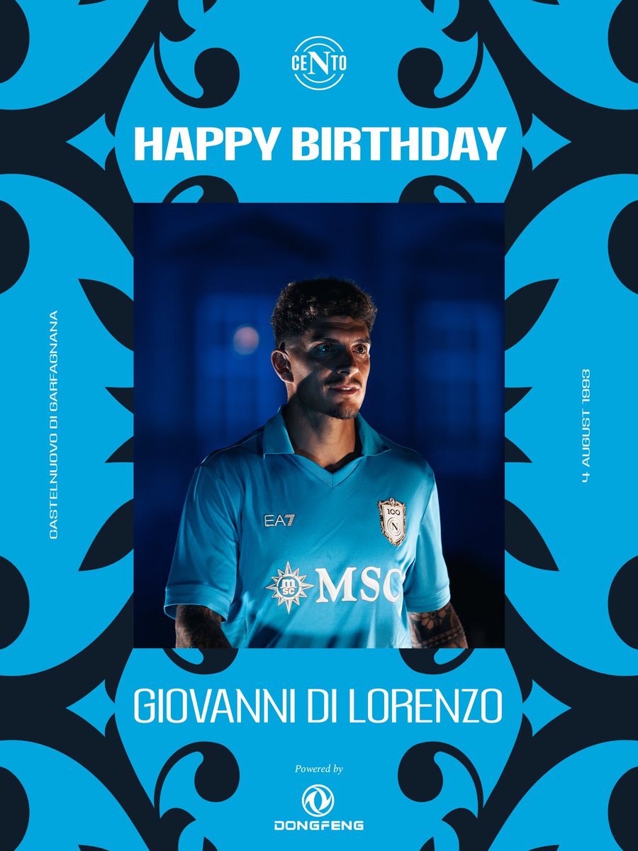 sscnapoli's tweet photo. Il capitano compie gli anni oggi 🎉

💙 #ProudToBeNapoli https://t.co/6TOvfDUrOJ