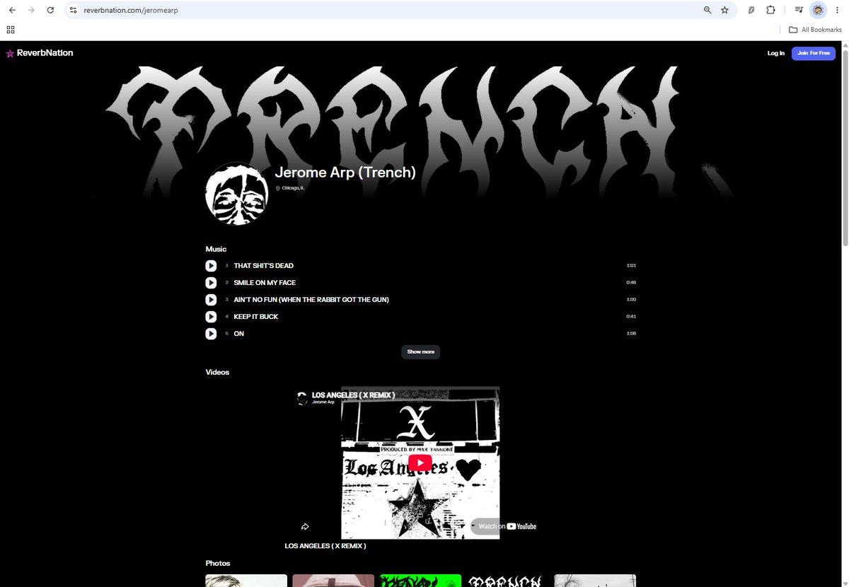 __JeromeArp__'s tweet photo. Reverbnation has taken away the community section of the site.  Also the section for promoting upcoming shows and the city rankings.

These are before and after shots of the site, unfortunately this is all to familar to what happened to Myspace; https://t.co/kPKaFTwaeh