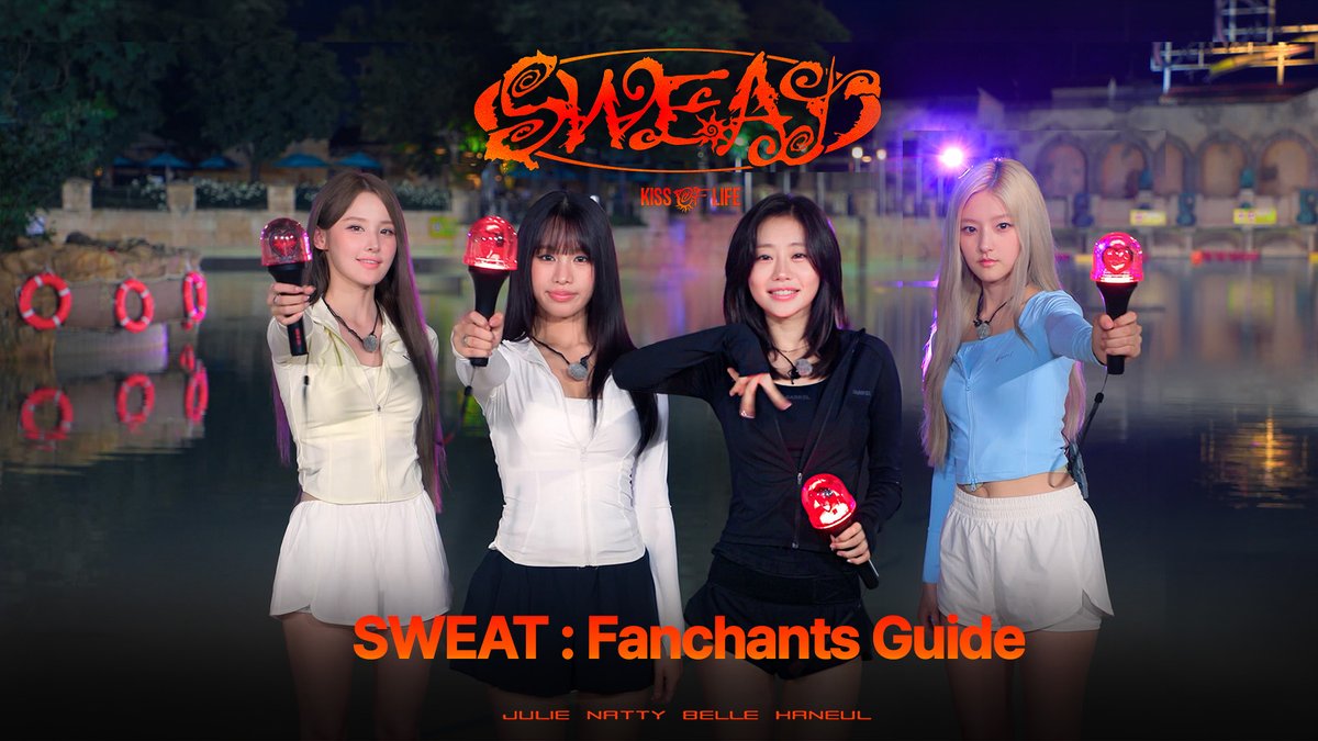 KISSOFLIFE_S2's tweet photo. [📹] KISS OF LIFE (키스오브라이프) 'SWEAT' 응원법 (Fanchants Guide)

🔗 https://t.co/TuxAMYmk6S

#KISSOFLIFE #키스오브라이프 #KIOF 
#SWEAT https://t.co/Ax37RcBAO1