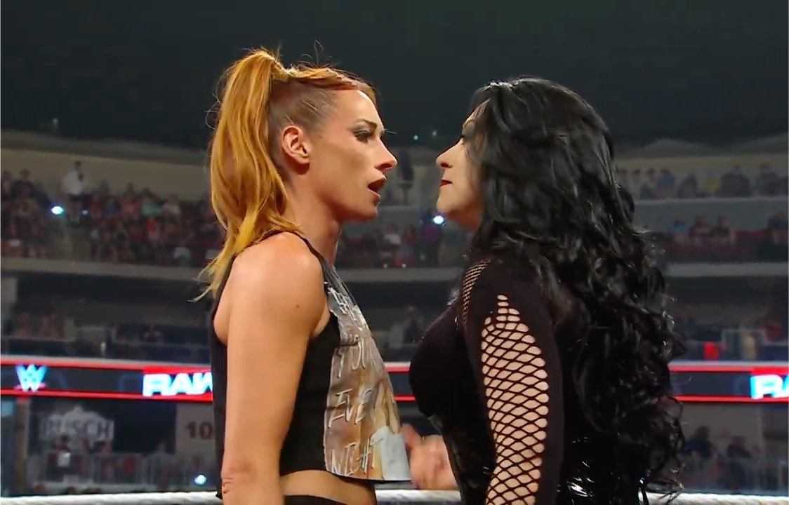 queen_wwe1's tweet photo. @BeckyLynchWWE vs @Steph_Vaquer 
The toughest competition in WWE is coming 😤😤🔥✊
#WWERAW https://t.co/AZrPwU2TFN