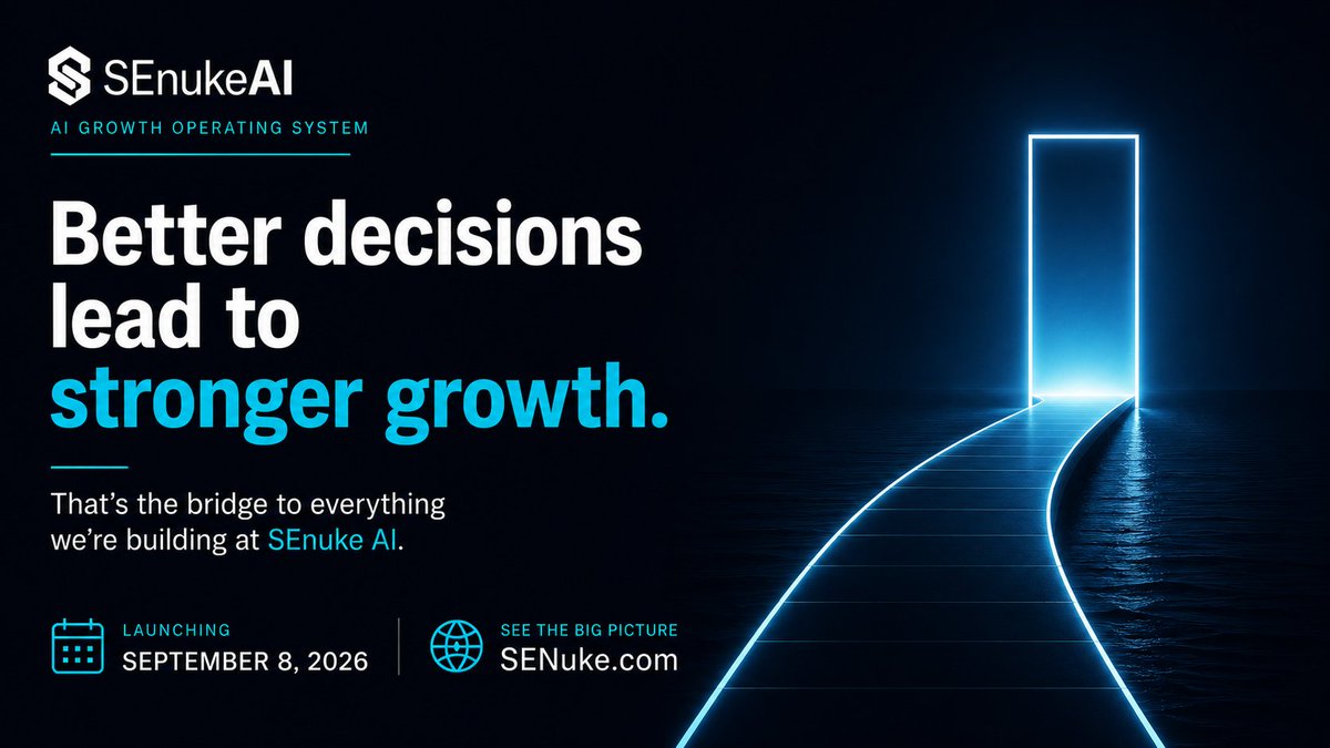 JoeRusselldotca's tweet photo. AI has spent two years proving what it can create.
I think we've been measuring the wrong outcome.
Businesses don't need more content. They need better decisions.

That's why I built an AI Growth Operating System.

https://t.co/Hok2zshQqm

#AI #BusinessGrowth https://t.co/7tgLOgzyD9