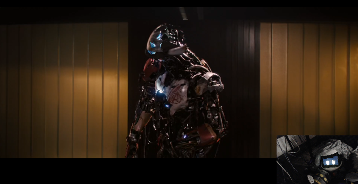 DeathTempler's tweet photo. Read your concerns about Cyn becoming like Ultron because I gave her internet access.

I'd like you to know that I heard you, so I'm showing Cyn this informative movie on precisely what not to do ;p https://t.co/uz9YQ1kJIZ