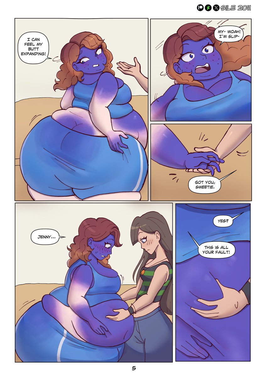 _Sile2011's tweet photo. Blue love pg.5 https://t.co/wsxbapu9w2