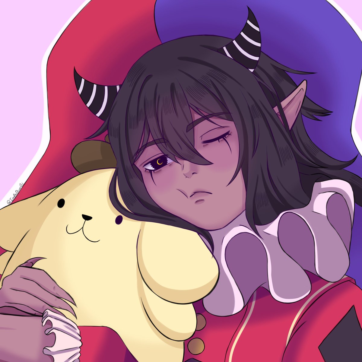 ImAnOliveOil's tweet photo. Forgot to post this here lolol.

#oc 
Thanks to Yiang for giving me the chance to make him this comm. 🤍 https://t.co/Z8FV08RKOg