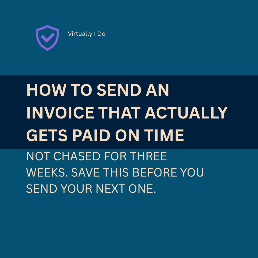 VirtuallyIdo's tweet photo. Send invoice immediately.
Set due date.
List payment methods.
Nudge 2 days before.

Get paid on time.

After all this English... na God hand we dey 😂🙏

DM me INVOICE for my template
#VA #GetPaid #VirtuallyIdo https://t.co/KYovKO2mNV