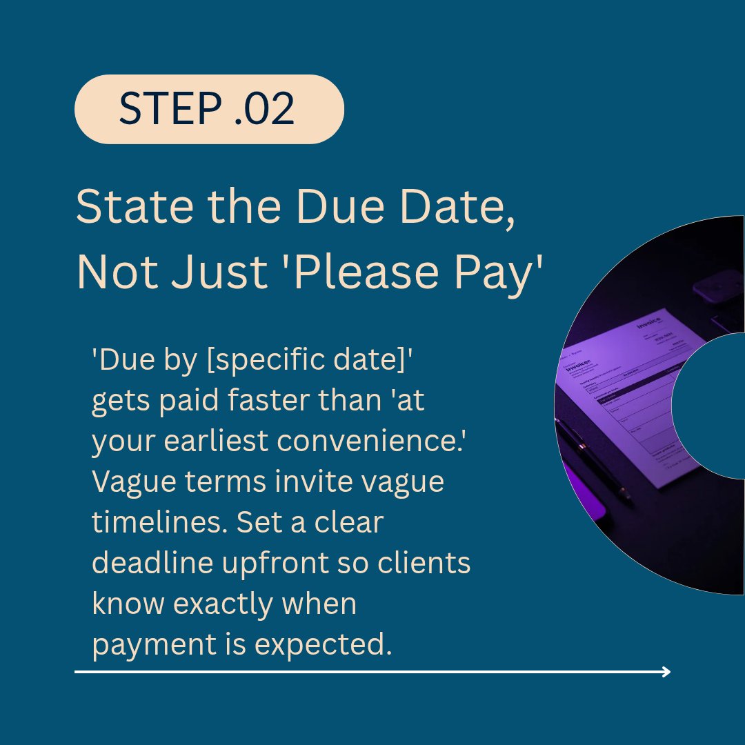 VirtuallyIdo's tweet photo. Send invoice immediately.
Set due date.
List payment methods.
Nudge 2 days before.

Get paid on time.

After all this English... na God hand we dey 😂🙏

DM me INVOICE for my template
#VA #GetPaid #VirtuallyIdo https://t.co/KYovKO2mNV