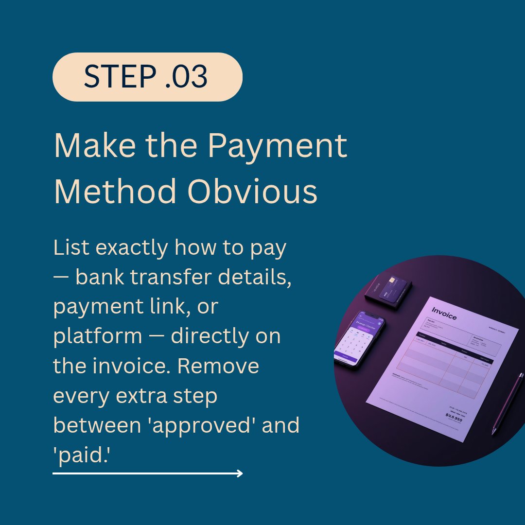 VirtuallyIdo's tweet photo. Send invoice immediately.
Set due date.
List payment methods.
Nudge 2 days before.

Get paid on time.

After all this English... na God hand we dey 😂🙏

DM me INVOICE for my template
#VA #GetPaid #VirtuallyIdo https://t.co/KYovKO2mNV