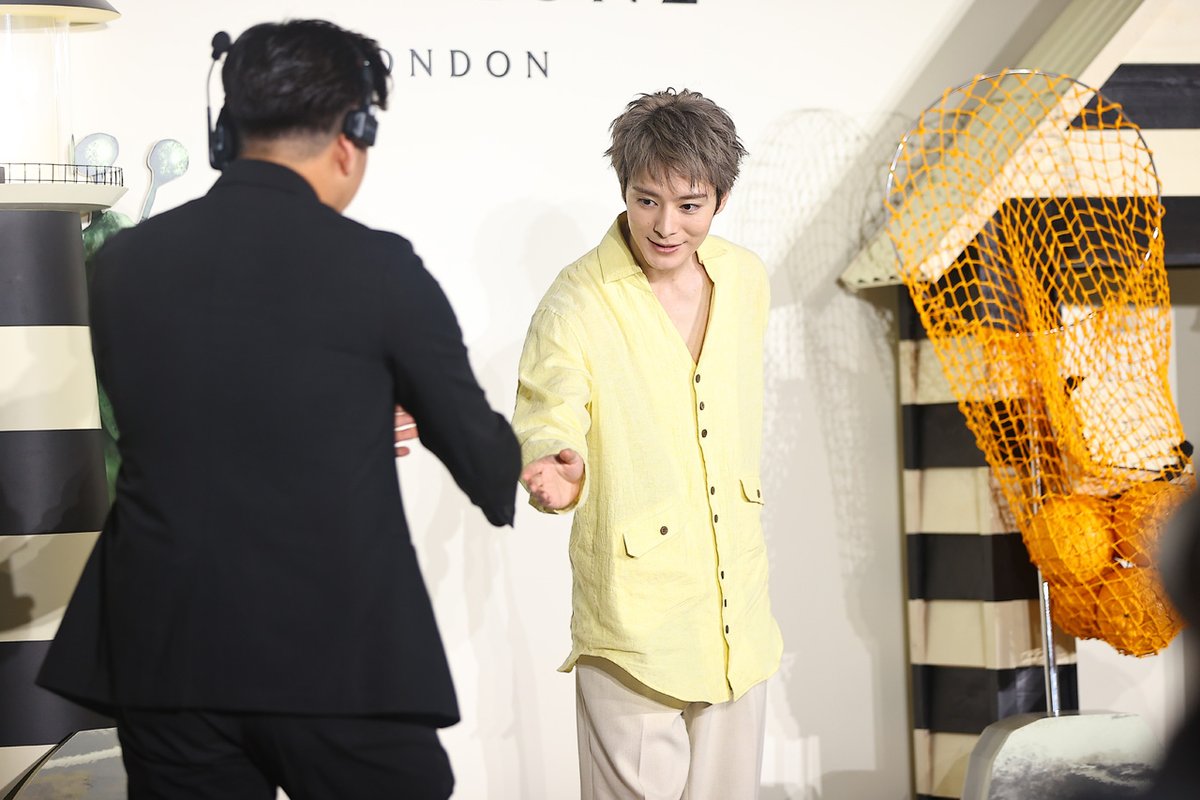edgelinetokyo's tweet photo. 塩野瑛久 アニメ『あかね噺』落語振り返り！『JO MALONE LONDON』来場 https://t.co/kpYpFhxPwL

写真7枚
「カンカン帽に合うような少し大人っぽく過ごしたいです」
#JOMALONELONDON https://t.co/dOPNc3VfOy