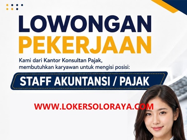 lokersoloraya's tweet photo. Loker Staff Akuntansi/Pajak di Kantor Konsultan Pajak Solo
Persyaratan dan alamat pengiriman lamaran klik >> https://t.co/14vm4KsLzZ
#lokersolo #lokersoloraya #lokercot #lokersragen #lokersukoharjo #lokerklaten #lokerwonogiri #lokerkaranganyar #lokerboyolali #loker #lowonga… https://t.co/F7Y9ANMF4H