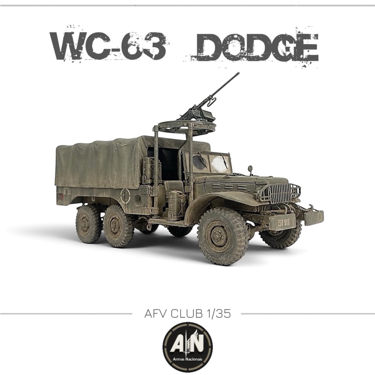 MarciusCosta1's tweet photo. Dodge WC-63 Big Shot - AFV Club escala 1/35 #exercitobrasileiro #dodge #dodgewc #forçaexpedicionáriabrasileira #militaryhistory. https://t.co/3cAcSvCGHJ