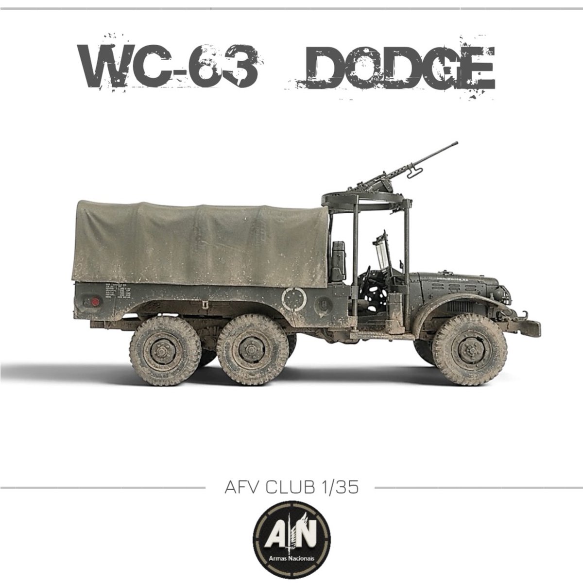 MarciusCosta1's tweet photo. Dodge WC-63 Big Shot - AFV Club escala 1/35 #exercitobrasileiro #dodge #dodgewc #forçaexpedicionáriabrasileira #militaryhistory. https://t.co/3cAcSvCGHJ