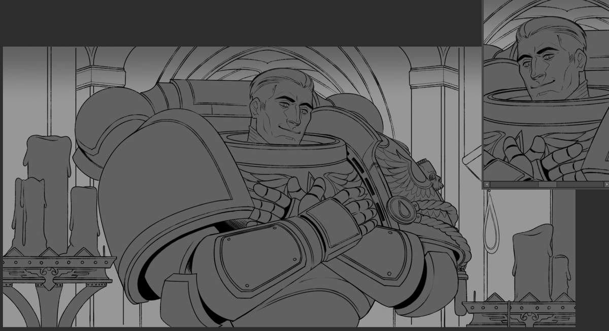 GodVorebidden's tweet photo. We're back in the saddle. Ngl break was necessary and I'm totally fine with the fact, that I have no idea what it's going on. Have some sketches/linearts. https://t.co/wYyNGSINTK
