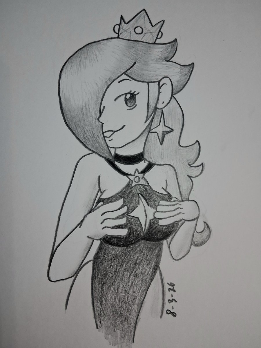 Woffle3438's tweet photo. Haven't drawn Rosalina in so long. Raiders is too addicting...

Dress design by: @SarukaiWolf https://t.co/idW3iQ9Vgs