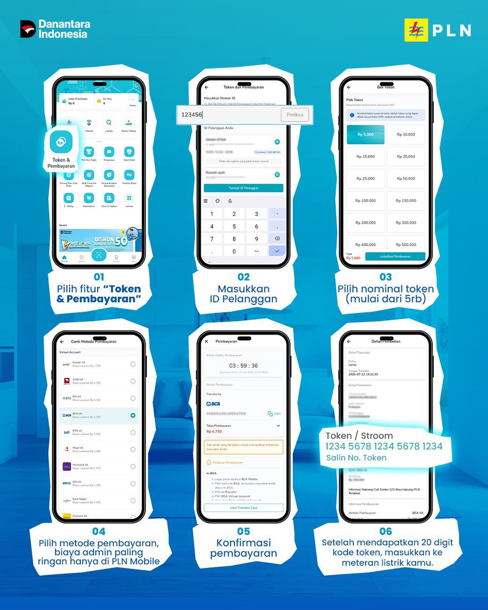 electrizen_JMB's tweet photo. Cek Sisa kWh Listrikmu Bulan Ini di PLN Mobile Sebelum Alarm Berbunyi!

Pernah gak sih lagi asyik tidur tengah malem, tiba-tiba dikagetin sama suara alarm meteran yang bunyi nit-nit-nit?

#PLNMobile #MelayaniSepenuhHati #TetapTenangTetapKamu #SemuaMakinMudah https://t.co/0HFNRoNXCD