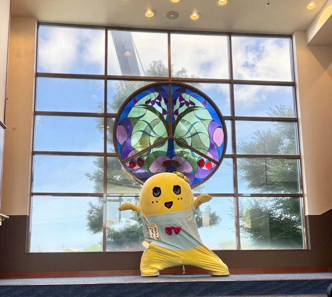 funassyi's tweet photo. こんなっしー♪ヾ(。゜▽゜)ノ天気よし♪ https://t.co/InRp4bshiW