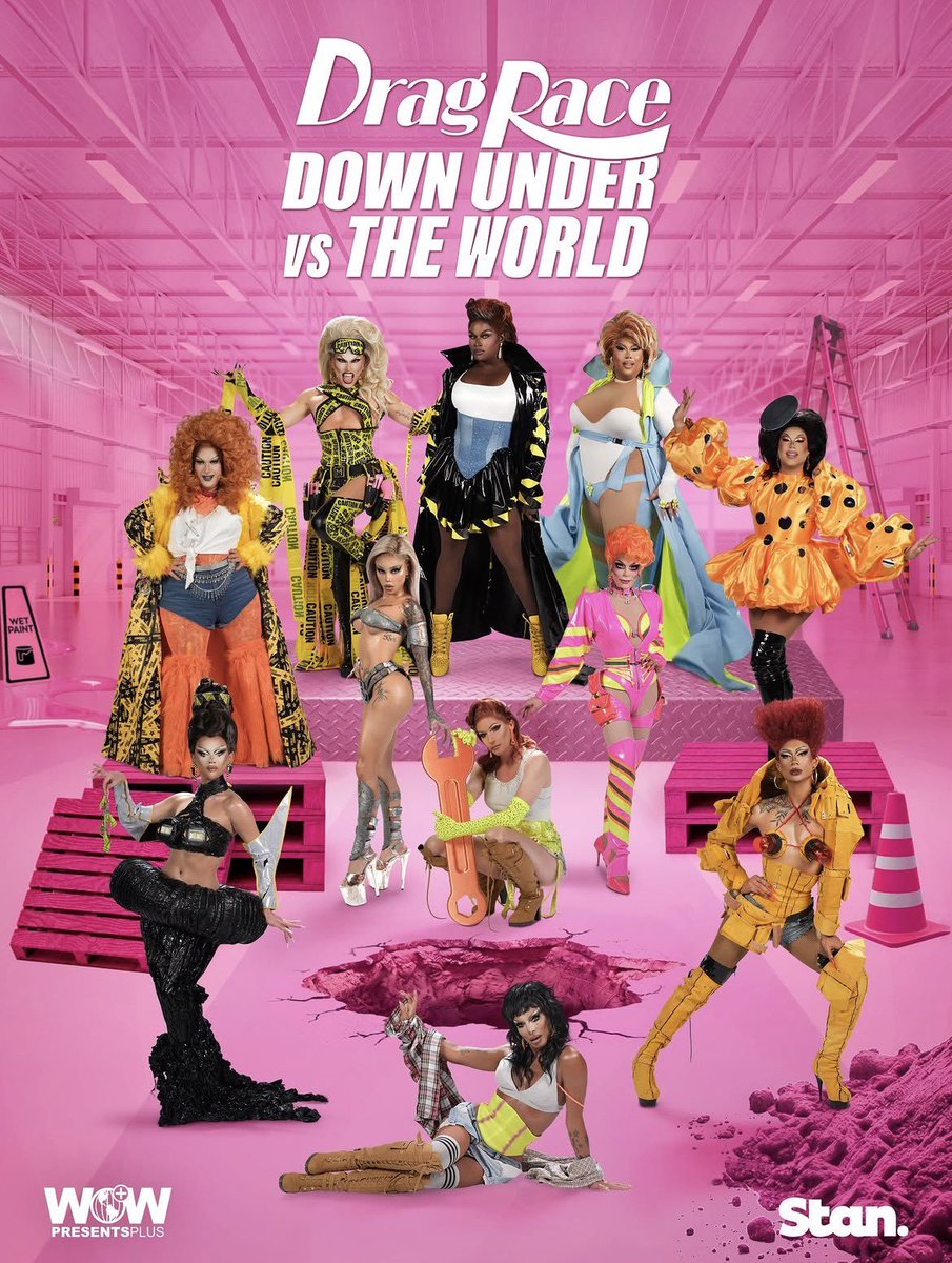 DragBasee's tweet photo. Following a strong premiere, the second episode of Drag Race Down Under vs. The World dropped to a 4.2 rating on IMDb. https://t.co/q0FtLxgwyd