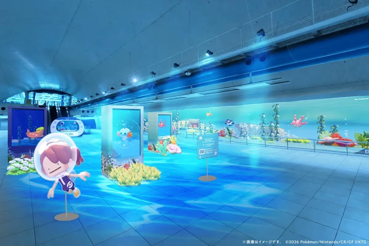 Sifu_pokePress's tweet photo. 【ぽこあポケモン】「リアル『ぽこポケ』体験！「ブクブクうみぞこの街」in 横浜赤レンガ倉庫��が開催決定

📅8月6日(木)～8月9日(日)（計4日間） 10時～18時
✅場所：神奈川県横浜市「赤レンガ倉庫」
・入場無料の場内所要時間は約20分

・生息地づくり体験、エリアゲート、深海ピカピカフォトスポットなど

・入場方法：会場付近に設置した二次元コードをLINEアプリで読み込み、先着順で整理券が配布

https://t.co/3P2BVz595e