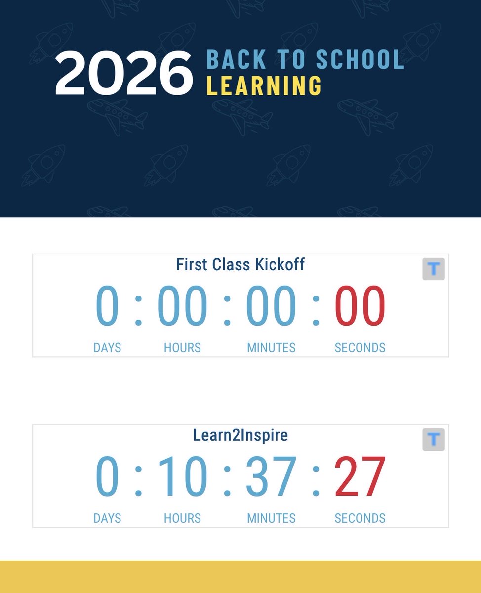 KristinaFeldner's tweet photo. We are just hours away from Learn2Inspire ‘26! @IrvingISD teachers- we can’t wait to see you this week! https://t.co/Nvmet4LDiT
