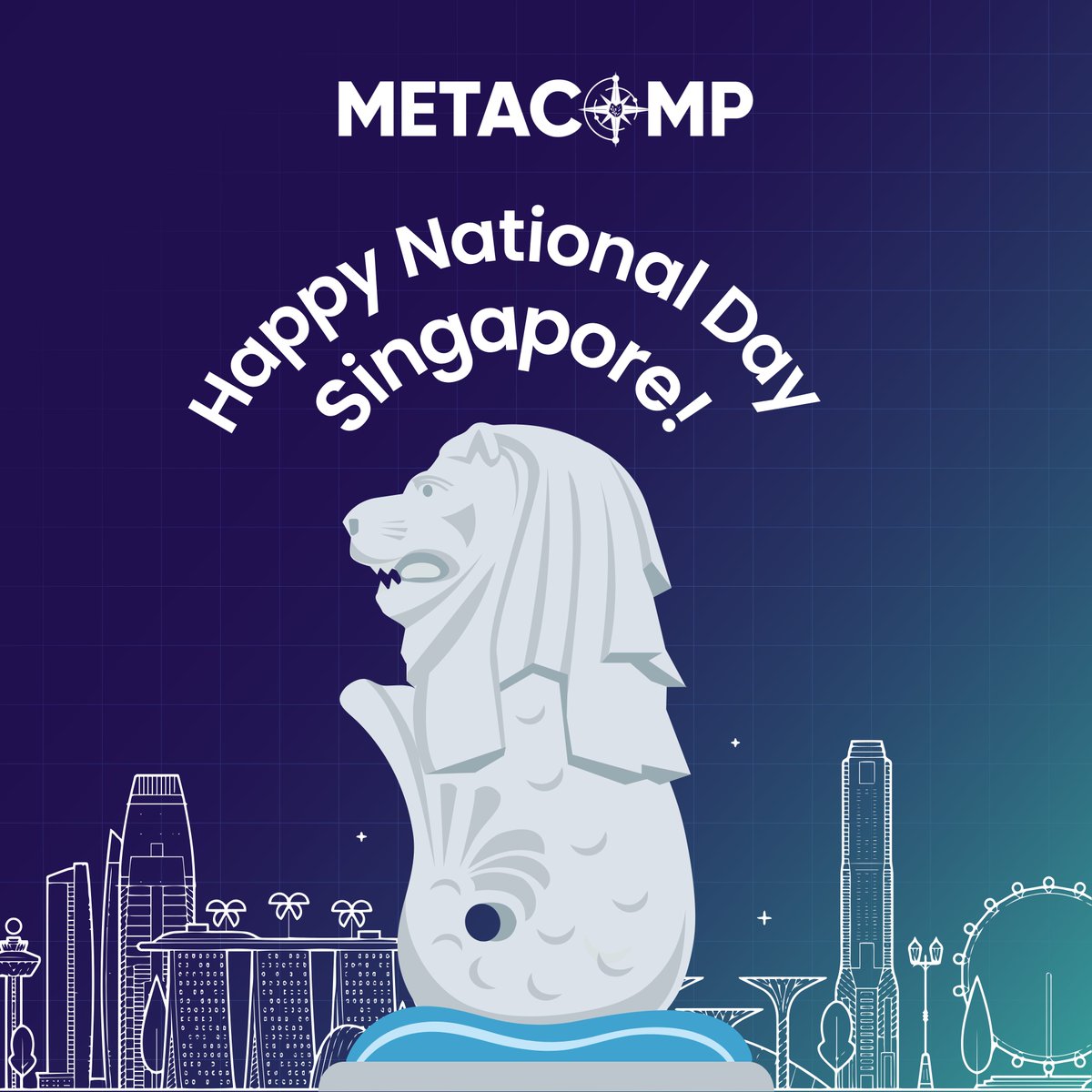 MetaCompHQ's tweet photo. 🇸🇬 Happy National Day, Singapore!

From a small island to a global financial powerhouse, built on vision, resilience, and trust. @MetaCompHQ is proud to be part of its digital finance future.

Wishing everyone a proud and meaningful National Day. 🙏

#SingaporeNationalDay #MetaComp