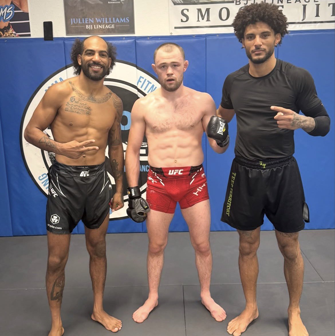 JakeHadleyMMA's tweet photo. Birthday work in Orlando @fusionxcelperformance good seeing my old foe @innerg_ufc 
#UFC #PFL #teamhadley #whitekong #2promtionworldchamp https://t.co/4uYIOu1BGY