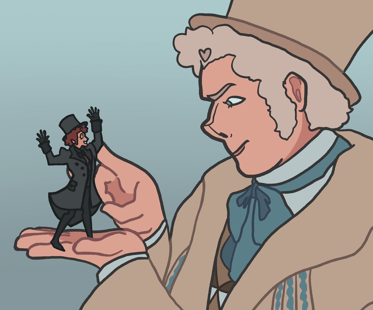 _c0ra1's tweet photo. can he squash him already

is it obvious I got lazy on the second one #GoodOmens #goodomensart https://t.co/u3XFTsKUBA