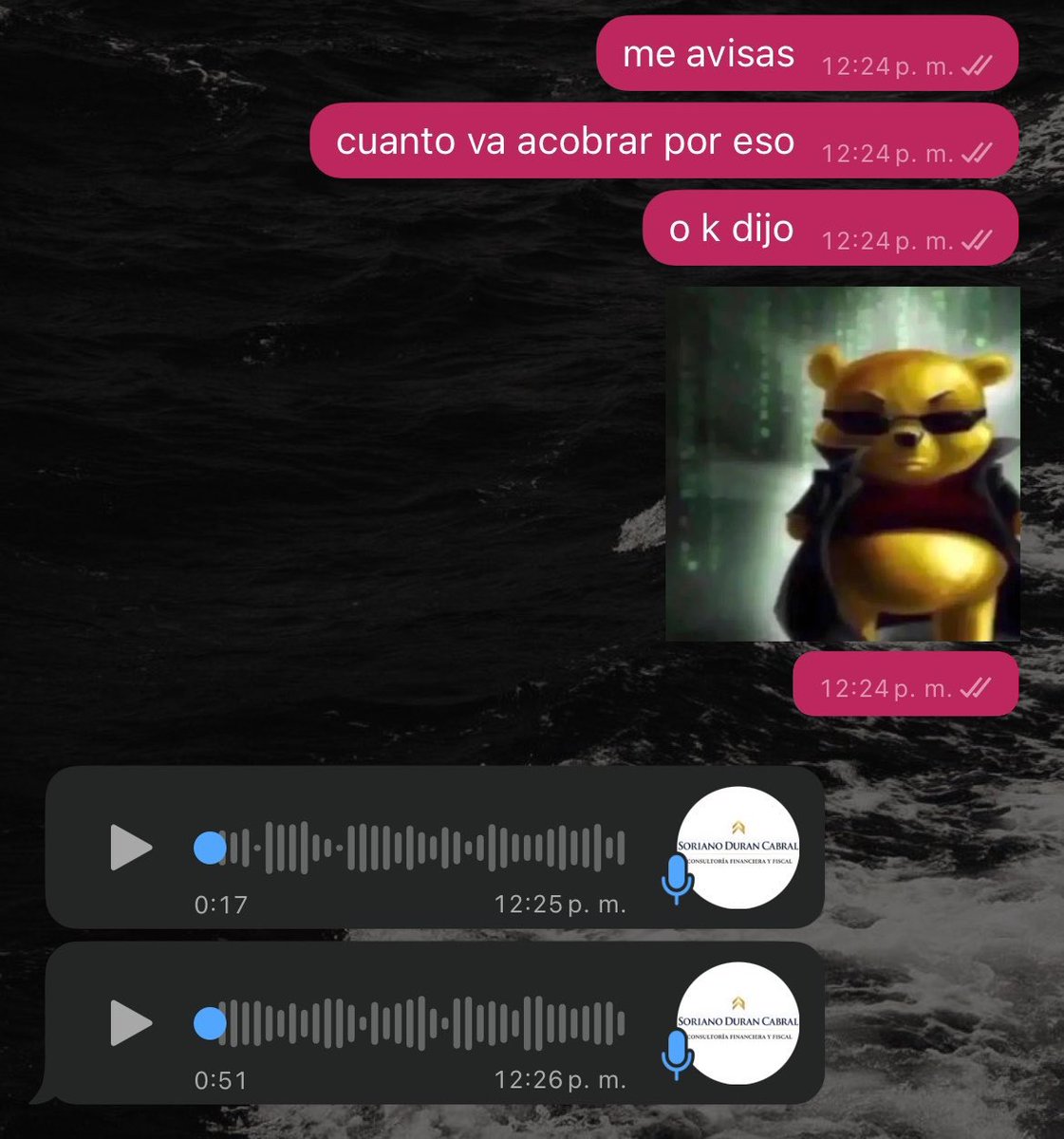 BritneyCabral_'s tweet photo. Top cosas que me dan pavor;
1. los audios largos  explicándome que es lo que trae  mi carro 🥲 https://t.co/p1TzYe2bY8