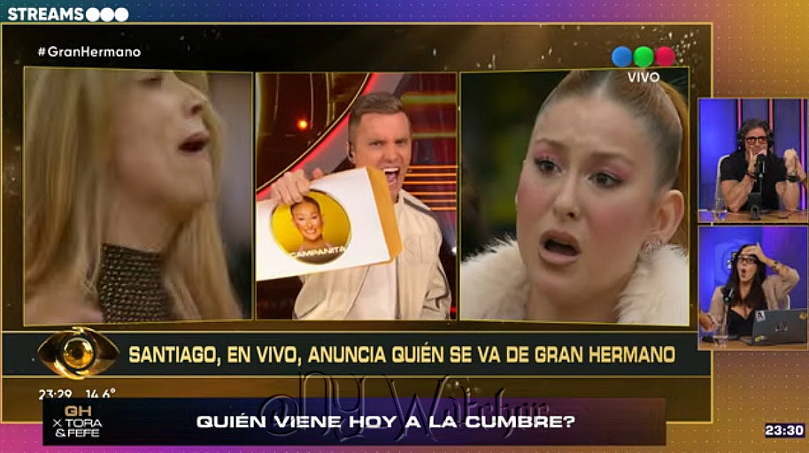 NY_Watcher's tweet photo. #GH2026 The NEXT Housemate EVICTED from the #GranHermano House is->CAMPANITA<-🚪🚶‍♀️Which means->SOL<-is SAFE and the Rigging Continues-Another GH Dumb Mistake-Campanita didn't want to leave and rebelled against BIG in her own Special Way then Left giving a Historical Show Moment🤔 https://t.co/mQRMJ4DbRA
