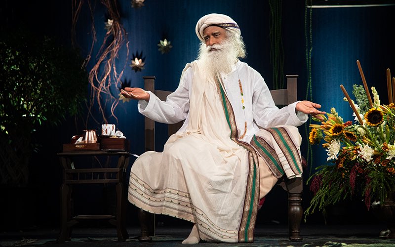 SadhguruJV's tweet photo. Body and Mind were meant to be stepping stones. Instead, they become quicksand that people sink into for a lifetime. #SadhguruQuotes https://t.co/oLCHGWXc3o