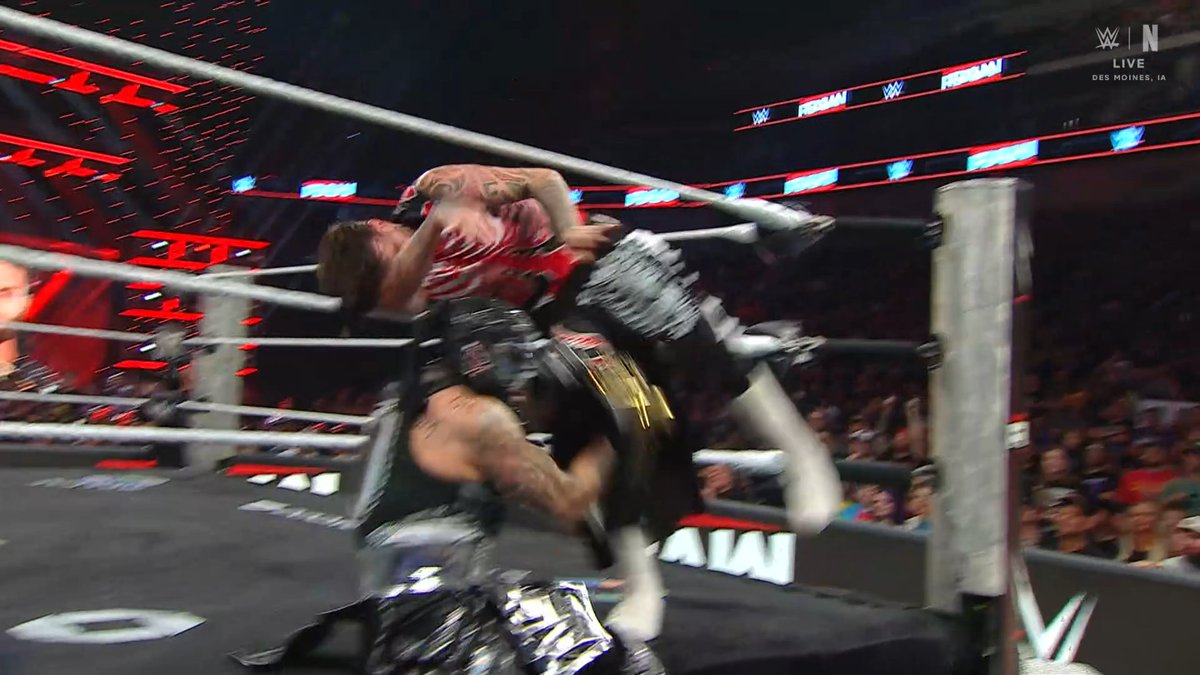 Adam_AlexanderM's tweet photo. Dominik kicked out of a couple of Chad Gable's finishers and Penta had to cheat and hit Dom with a belt to win. Dom was actually protected here. 
And the potential for the AAA story to cross-over to main roster is intriguing. This is waaaaay better than wrestling a meme vampire. https://t.co/eEJHNqNMnV