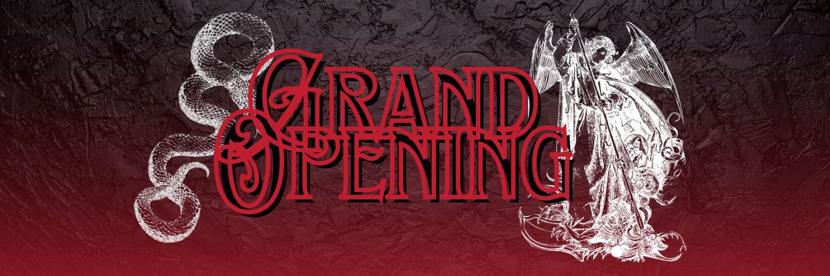 Blxcksinners's tweet photo. [ 𝐆𝐑𝐀𝐍𝐃 𝐎𝐏𝐄𝐍𝐈𝐍𝐆 ]
Our registration is officially OPEN! 📣

The story begins today, and we'd love for you to be part of it with filling out the registration form below.

𝘞𝘦 𝘭𝘰𝘰𝘬 𝘧𝘰𝘳𝘸𝘢𝘳𝘥 𝘵𝘰 𝘸𝘦𝘭𝘤𝘰𝘮𝘪𝘯𝘨 𝘺𝘰𝘶 𝘣𝘦𝘺𝘰𝘯𝘥 𝘵𝘩𝘦 𝘨𝘢𝘵𝘦𝘴. https://t.co/i0SSn7AFoC