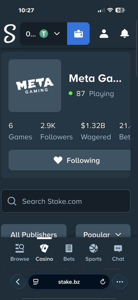 MirraKarl's tweet photo. @metagamingslots STAKE: Imsocue

Done following @metagamingslots https://t.co/ha2JhMVe1J