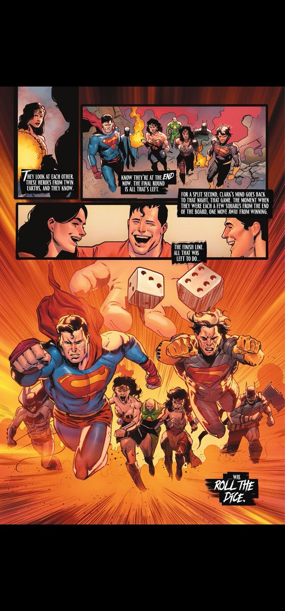 dcuworld's tweet photo. Scott Snyder says The Absolute Universe heroes will meet the Mainline heroes sometime in 2027 and 2028

"Oh, sure. Yeah. I mean, eventually we have a story where these universes have to meet, and it's coming in 2027 into 2028, but I want to be very clear it is not going to interfere with the Absolute Universe or really the books you love in the main universe,And it is definitely not in any way going to end the Absolute Universe. The Absolute Universe will continue as long as people love it and are reading it."

Via:(https://t.co/BhqsENOkM9)
(https://t.co/y2GTwntq3C)