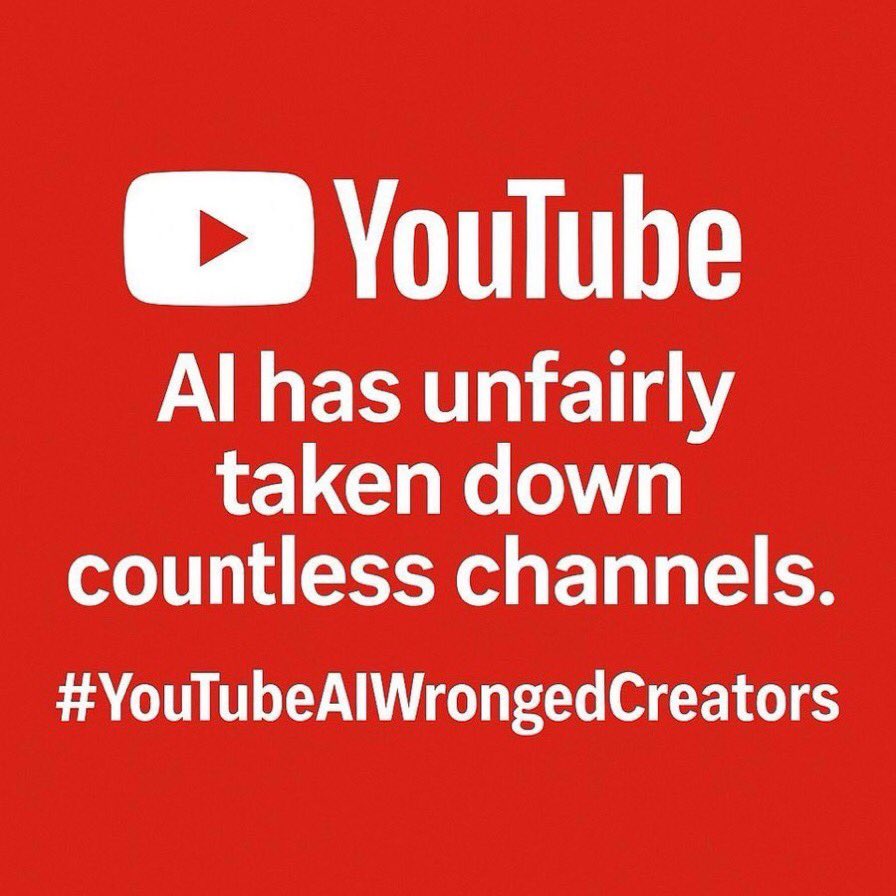 MrParadox6000's tweet photo. Years of work shouldn’t disappear in seconds. YouTube creators deserve warnings, human reviews, and a chance to fix honest mistakes before permanent termination. ❤️🔁
💬 +@TeamYouTube . #YouTubeAIWrongedCreators 
Yt pls unban my MrParadox 193k subs channel back I had real proof. https://t.co/R8LGn8M56o