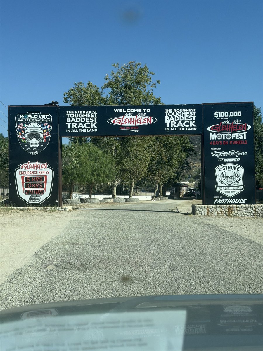 chasewoolard's tweet photo. When I was a kid in Florida, I dreamed of riding my motorcycle at Glen Helen.  It's the Mecca of dirt bike life. This wasn't my first time, nor will it be my last, but I am always really grateful that I get to live the life I do out here in California. It truly never gets old. https://t.co/5ZN4dPN3MY