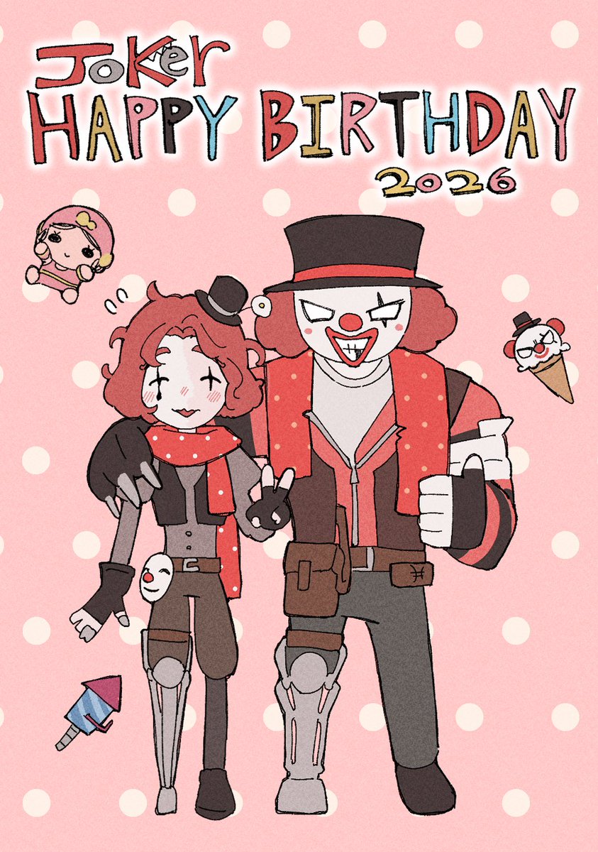 l4npjDFW7X22727's tweet photo. ＃ジョーカー誕生日2026
＃ジョーカー記念日2026

優しくてちょっぴり不遇なジョーカーだ～～い好きだよ！！！！！！！💗💕 https://t.co/CxYdKwZoPP