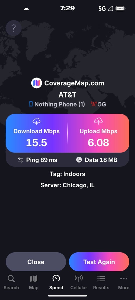 TK_Esc's tweet photo. I can confirm US Mobile DarkStar works in the Nothing Phone 1 but the lack of 5G band support would be the only problem. It's good social media and streaming YouTube in 480p or even 1080p. 4k is a no no at times. When it's congested in my area then it struggles https://t.co/G7T9AF2na2