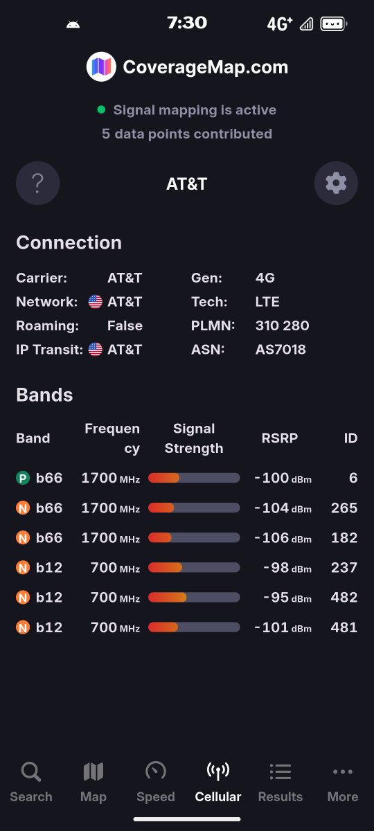 TK_Esc's tweet photo. I can confirm US Mobile DarkStar works in the Nothing Phone 1 but the lack of 5G band support would be the only problem. It's good social media and streaming YouTube in 480p or even 1080p. 4k is a no no at times. When it's congested in my area then it struggles https://t.co/G7T9AF2na2