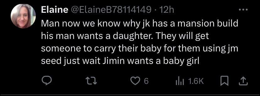 cigxberries's tweet photo. She's a deranged jikooker, not a taekooker. Stop spreading misinformation and stop involving us in everything. https://t.co/Q1X41KLEiM