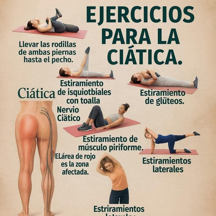 MartaCecilia36's tweet photo. Ejercicios para la ciática: https://t.co/UoTgMSFVtt